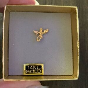 Gold Angel pin